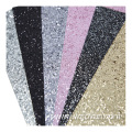 PU Multicolored glitter vinyl faux leather synthetic leather